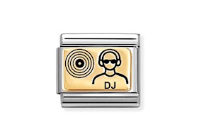 DJ Composable acciaio e oro