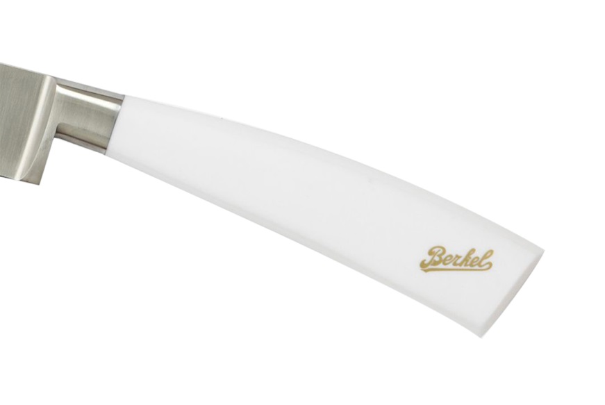 Set 6 pezzi coltelli bistecca Elegance acciaio con manico bianco Berkel