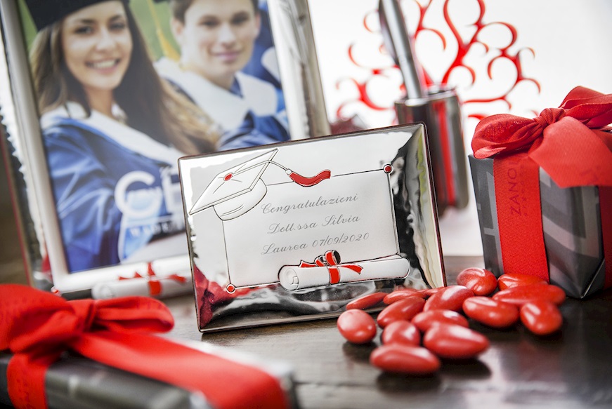 Plaque Graduation bilaminated Silver Selezione Zanolli