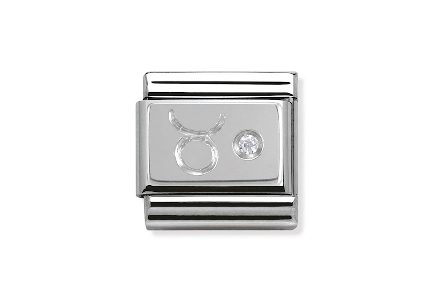 Bull Composable steel silver and zircons Nomination