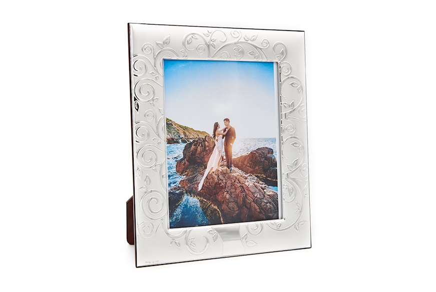 Picture Frame Tree of Life bilaminated Silver Zanolli