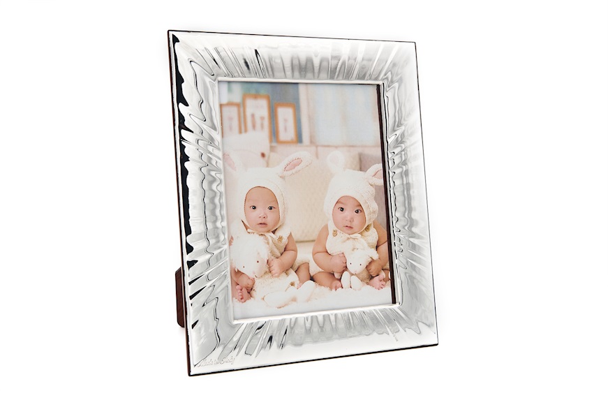 Picture Frame bilaminated Silver Zanolli