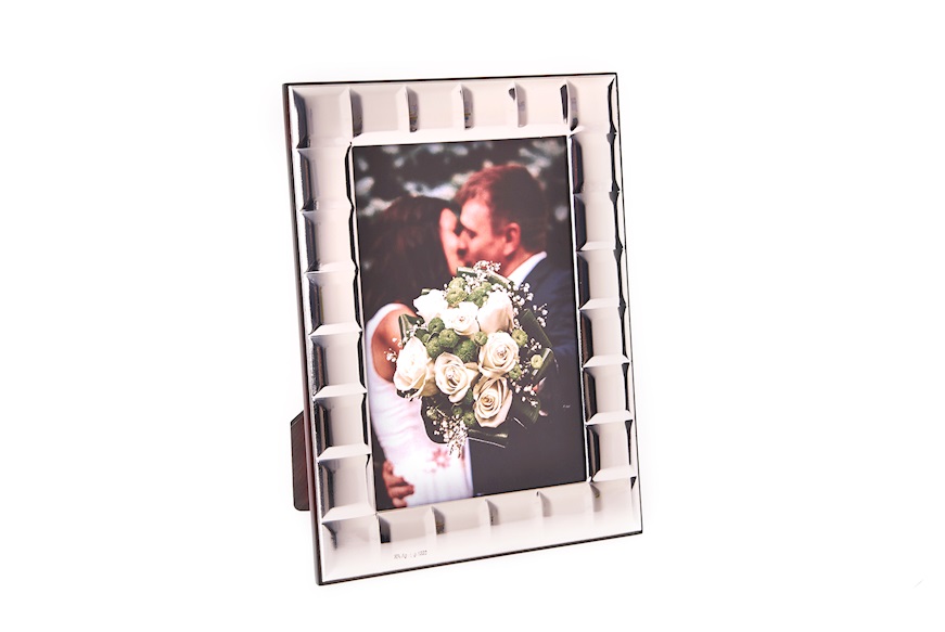 Picture Frame bilaminated Silver Zanolli