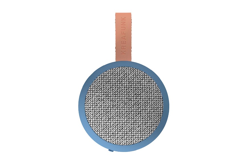 Bluetooth speaker aGO II Fabric River Blue Kreafunk
