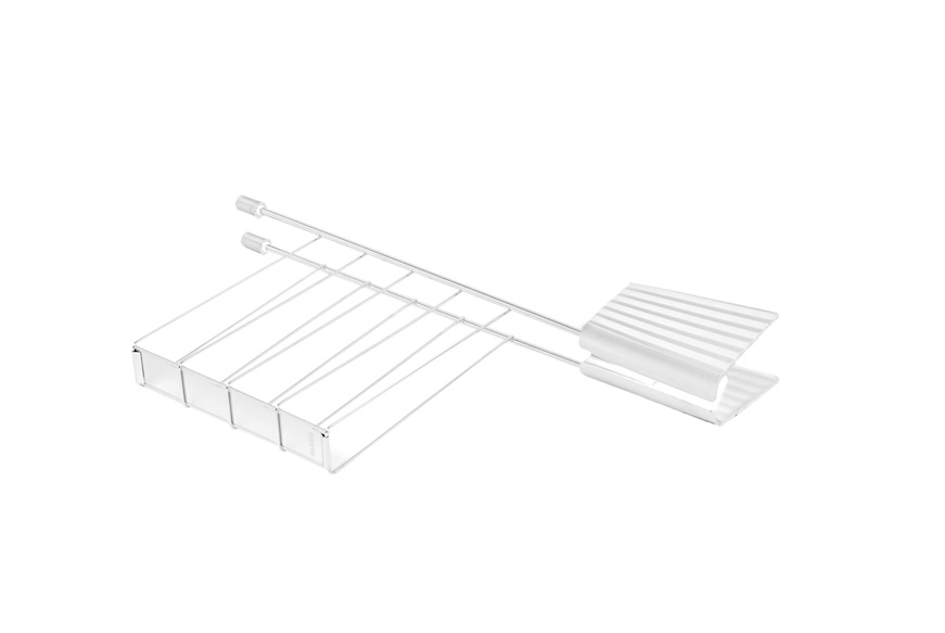 Toaster racks set Plissè white Alessi