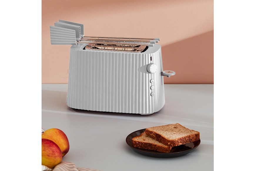 Toaster racks set Plissè white Alessi