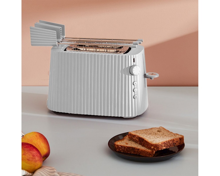 Set pinze Plissè bianco (2 pezzi) Alessi