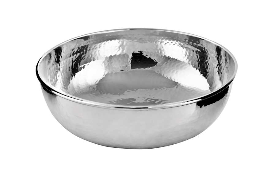 Round bowl silver Selezione Zanolli