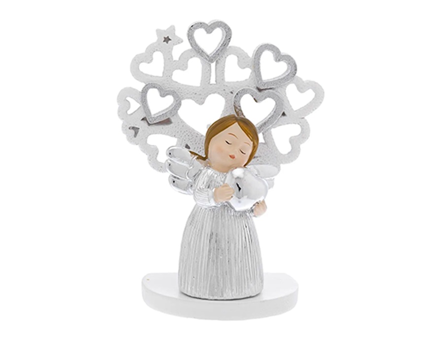 Statuina Angioletto con cuore Selezione Zanolli
