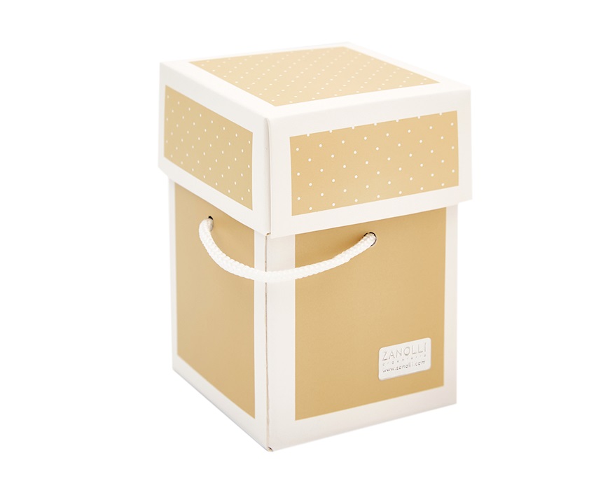 Soprammobile Pigna Nera porcellana con base dorata Selezione Zanolli