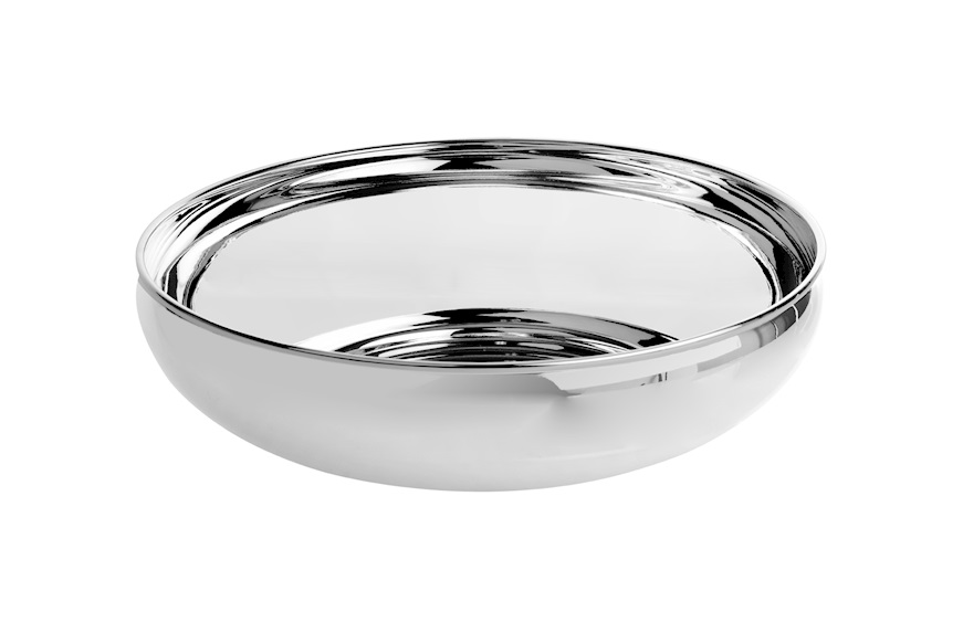 Round bowl silver Selezione Zanolli