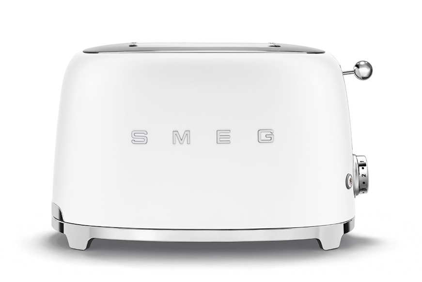 Toaster 2 slices matt white Smeg