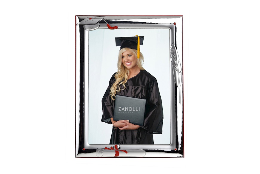 Picture frame of Graduation bilaminated Silver Selezione Zanolli