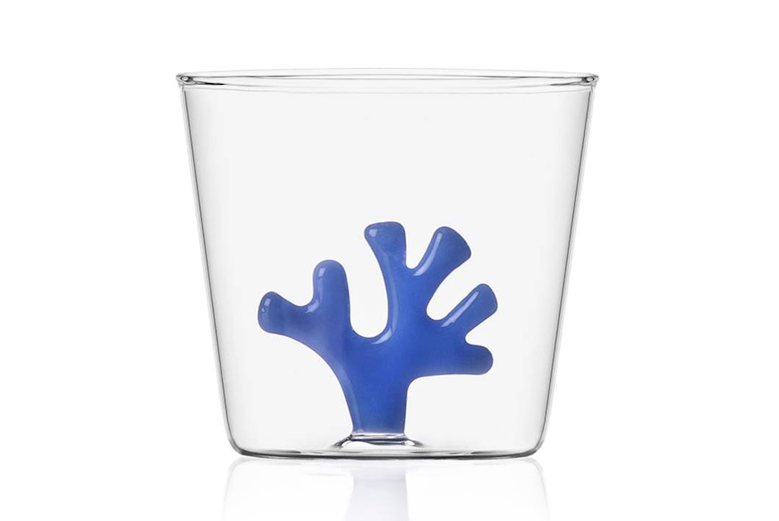 Tumbler Glass Coral Reef Blue Ichendorf