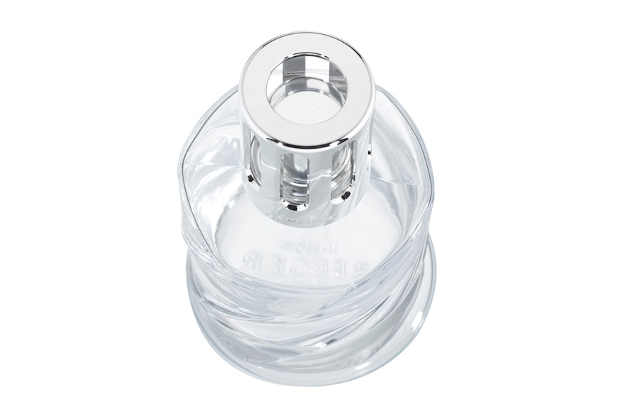 Gift pack lamp Spirale Transparent with 250 ml perfume Air Pour Maison Berger Paris