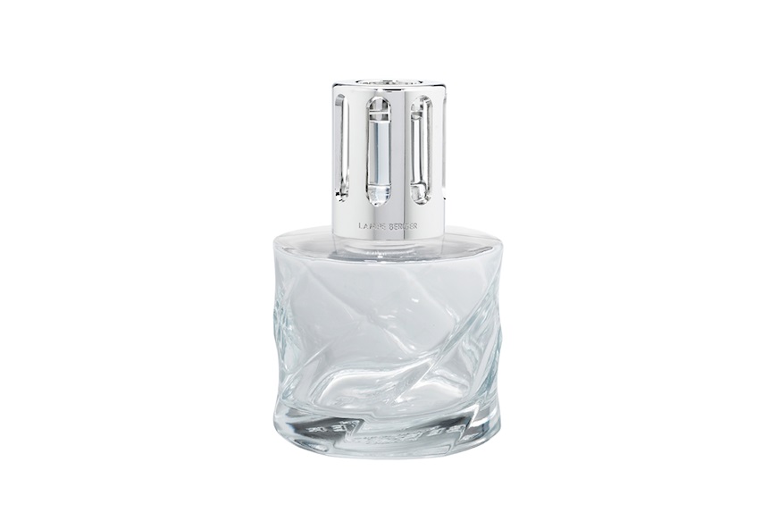 Gift pack lamp Spirale Transparent with 250 ml perfume Air Pour Maison Berger Paris