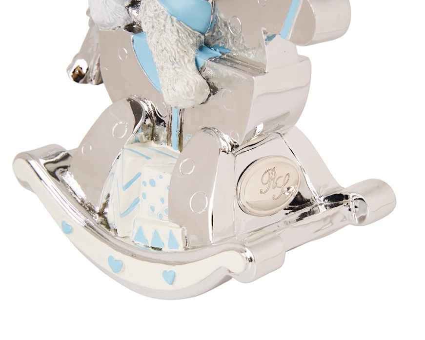 Music box Rocking horse blue Selezione Zanolli
