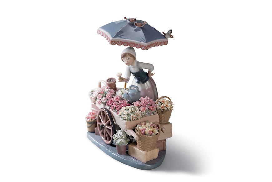 Flowers of the season porcelain Lladro'