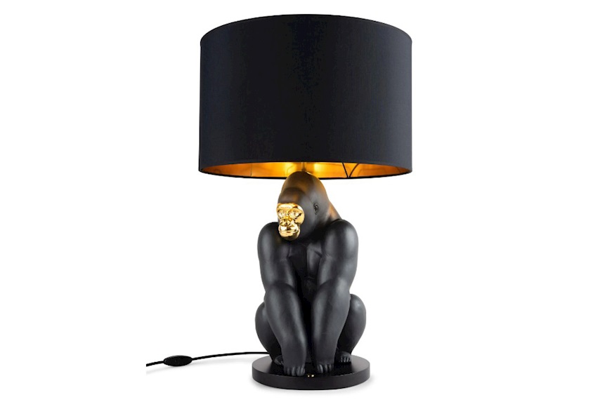 Lamp Gorilla porcelain Lladro'