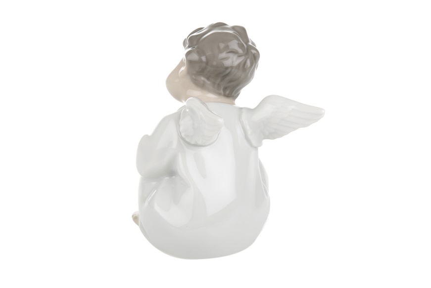 Angel thinking porcelain Lladro'