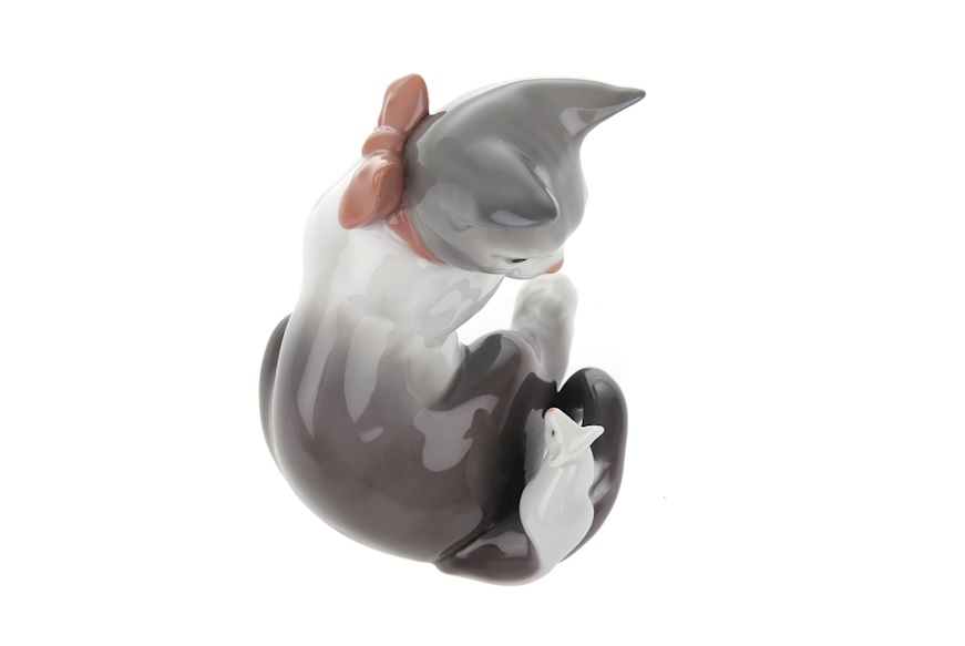 Il gatto e il topo porcellana Lladro'