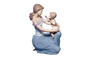 One for you and one for me porcelain Lladro'