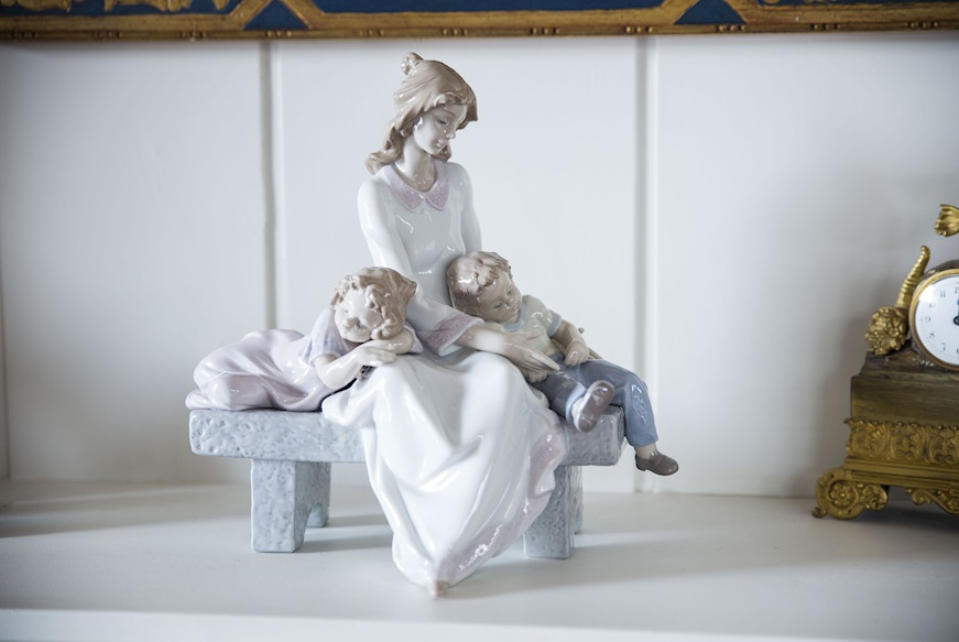 Stanchi di giocare porcellana Lladro'