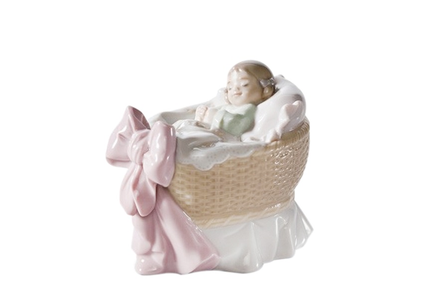 Un regalo dal cielo porcellana bimba Lladro'