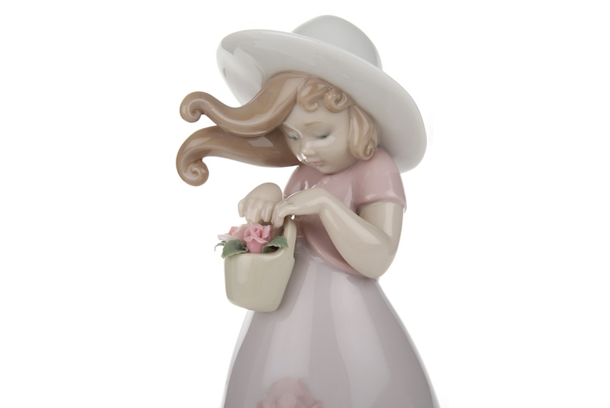 Little rose porcelain Lladro'