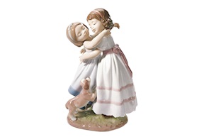 Give me a hug! porcelain Lladro'