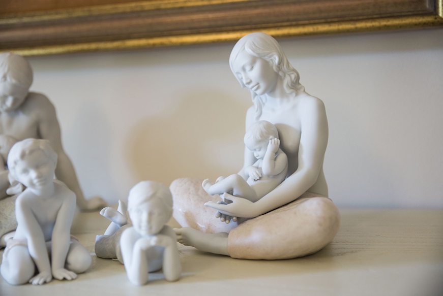 The mother porcelain Lladro'