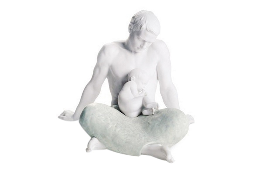 The father porcelain Lladro'
