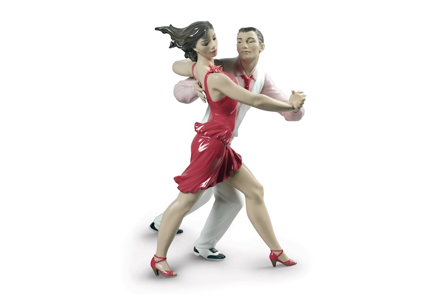 Salsa couple porcelain limited edition Lladro'