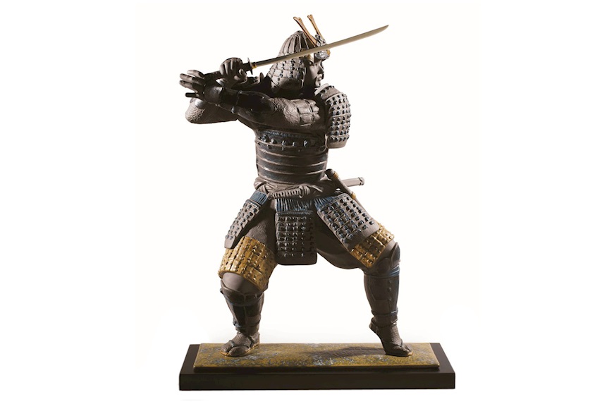 Samurai warrior porcelain Lladro'