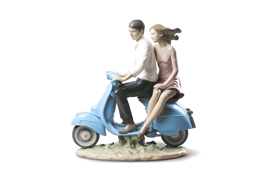 Riding with you porcelain Lladro'