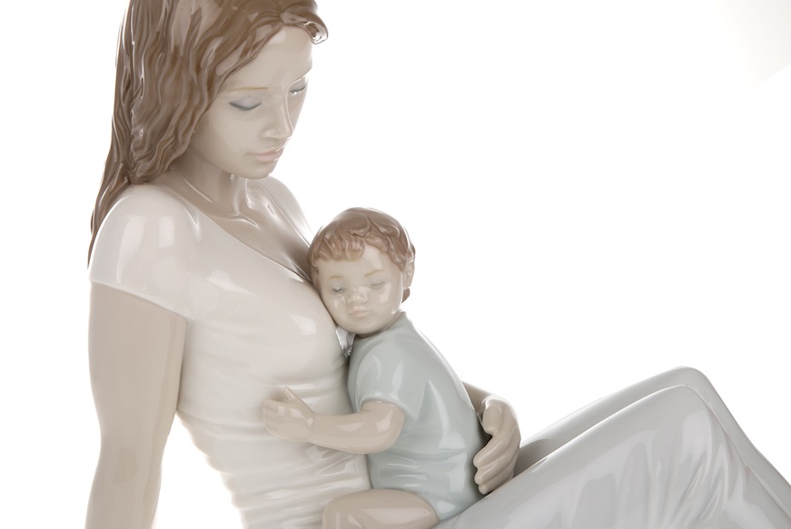 L'amore di una madre porcellana Lladro'