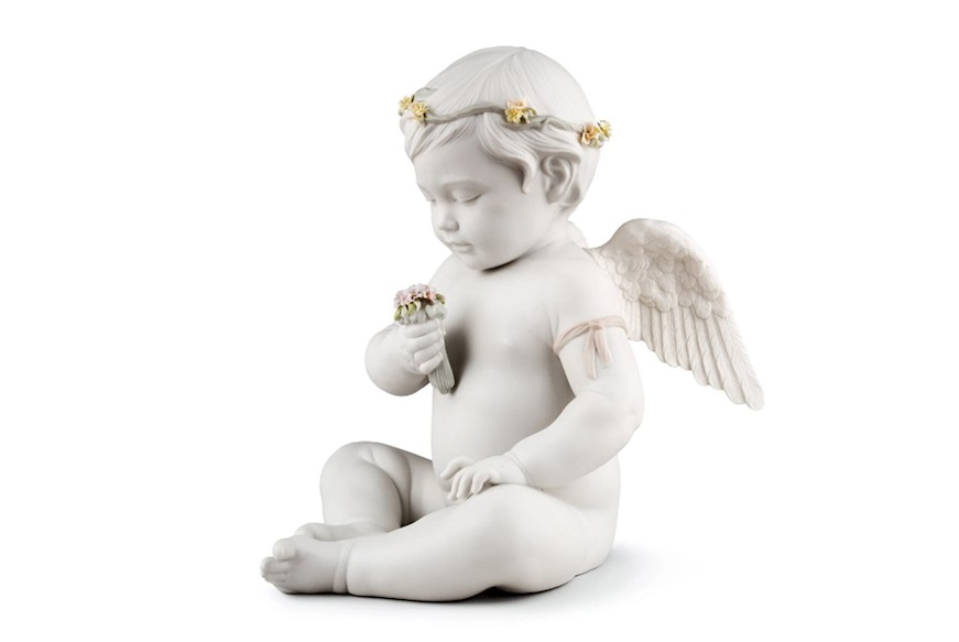 Cherub Angel porcelain Lladro'