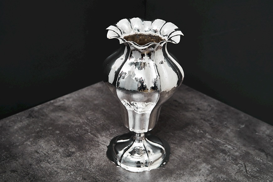 Vaso argento in stile Settecento Selezione Zanolli