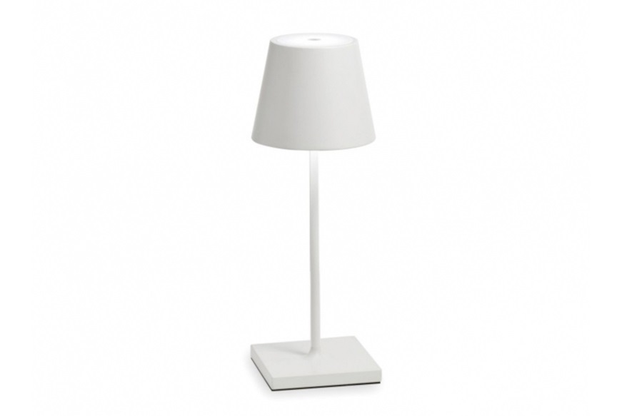 Lampada da tavolo Poldina Mini colore Bianco Zafferano