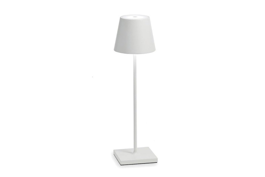 Lampada da tavolo Poldina colore Bianco Zafferano