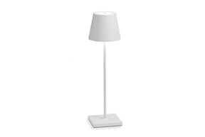 Lampada da tavolo Poldina colore Bianco