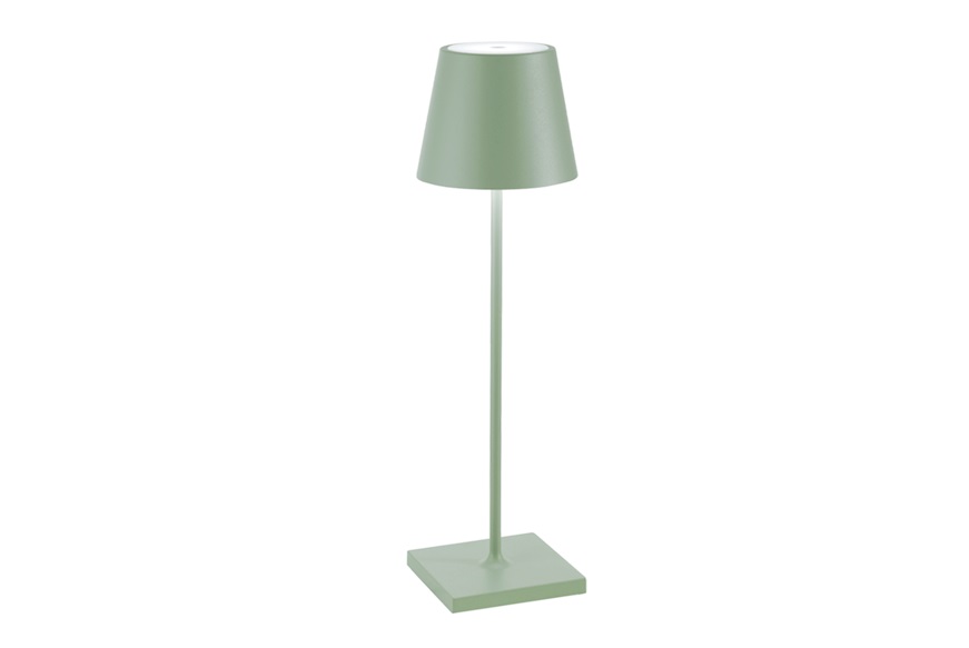 Lampada da tavolo Poldina Pro Salvia Zafferano