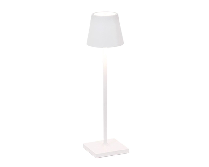 Table lamp Poldina Pro Micro white Zafferano