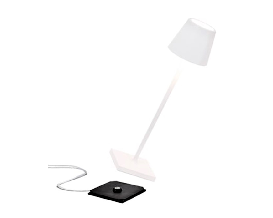 Table lamp Poldina Pro Micro white Zafferano