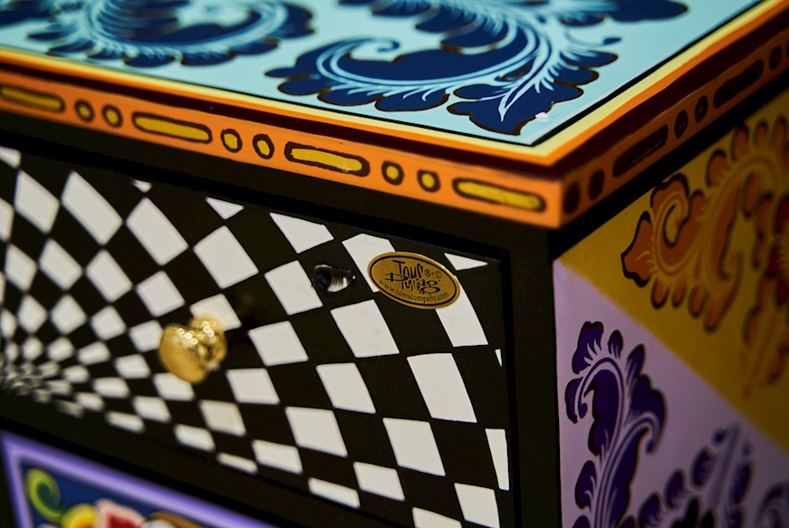 Cassettiera Elba realizzato a mano Tom's Drag