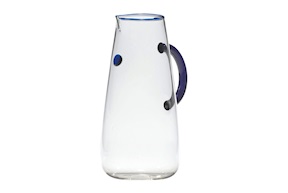 Pitcher Uniche with blue handle Zafferano