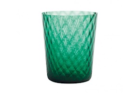 Bicchiere tumbler Veneziano verde