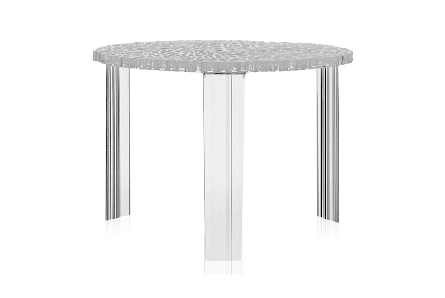 Tavolino T-Table colore cristallo Kartell