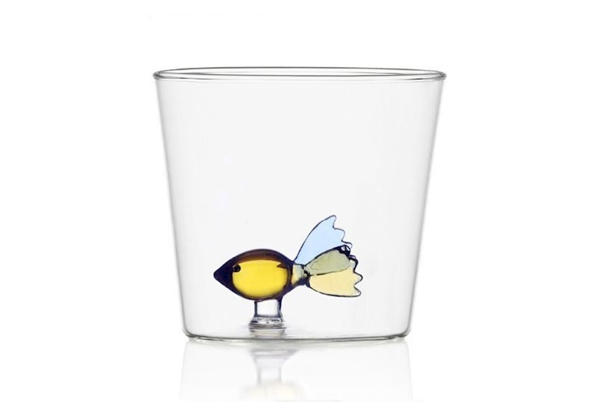 Tumbler Glass Animal Farm Coloured Fish Ichendorf