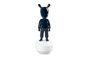 The Dark Blue Guest porcelain Lladro'